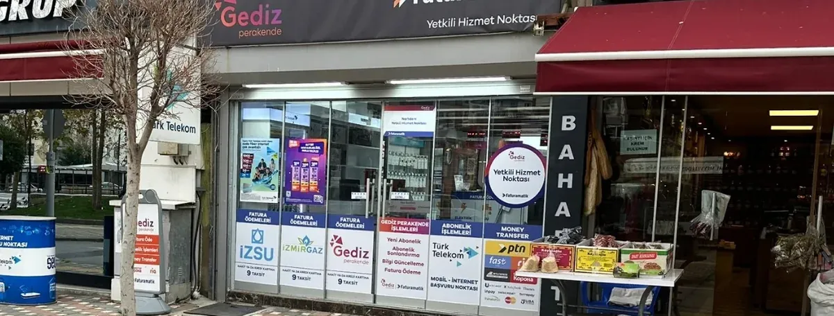 Gediz Perakande Faturamatik Narlıdere Yetkili Hizmet Noktası yeni yerine taşındı.