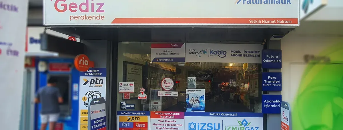 Gediz Perakande Balçova Faturamatik Yetkili Hizmet Noktası yenilendi