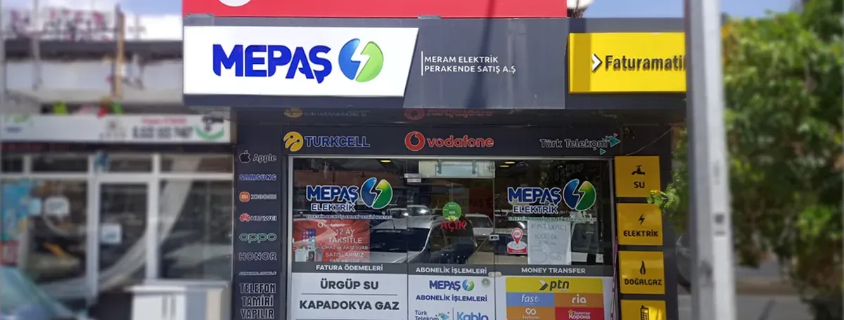 Mepaş Elektrik Ürgüp Faturamatik Hizmet Noktası Yenilendi
