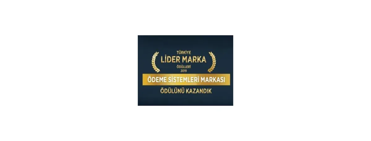 Yılın Ödeme Sistemleri Markası Ödülünü Kazandık