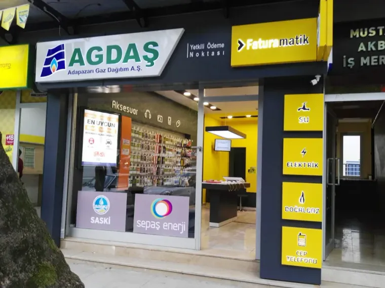 AGDAŞ yetkili ödeme noktası