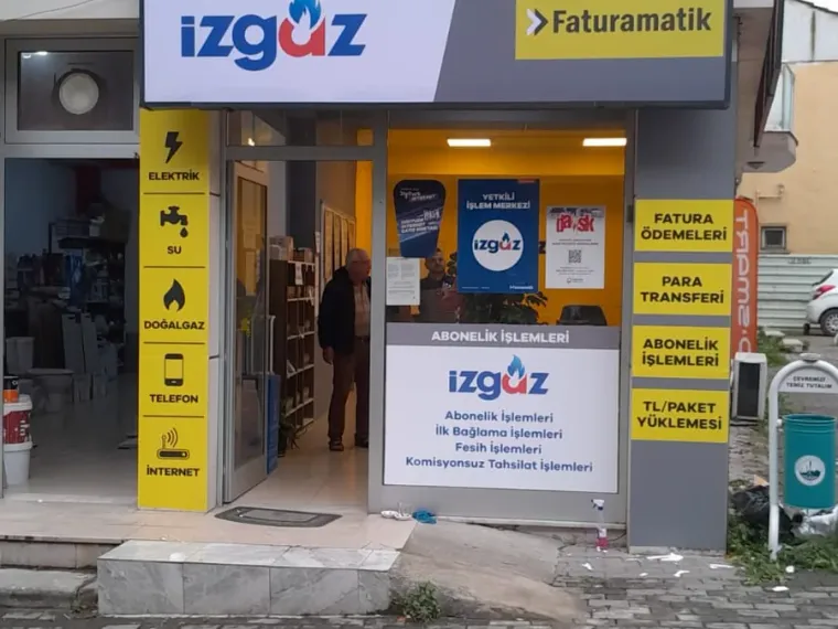 İzgaz ortak hizmet noktası