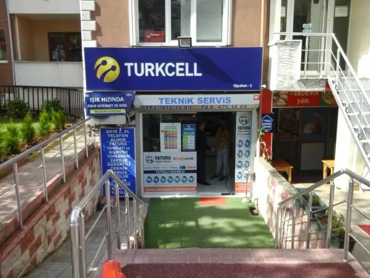Turkcell bayisinde Faturamatik yetkili vezne ve fatura ödeme noktası