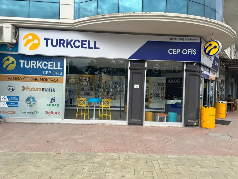Turkcell Cep Ofis bayisinde Faturamatik fatura ödeme noktası