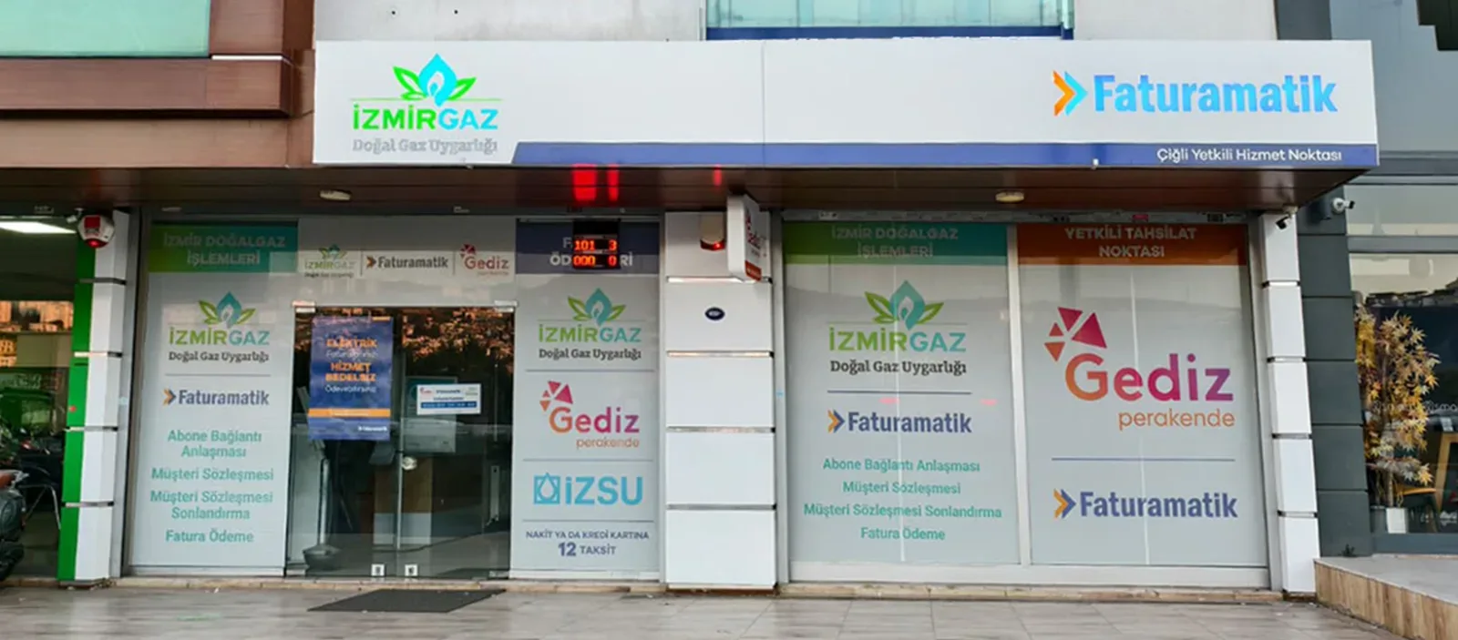 Faturamatik & İzmirgaz Çiğli Yetkili Hizmet Noktası Hizmete Açıldı