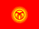 Kırgızistan bayrağı