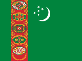 Türkmenistan bayrağı